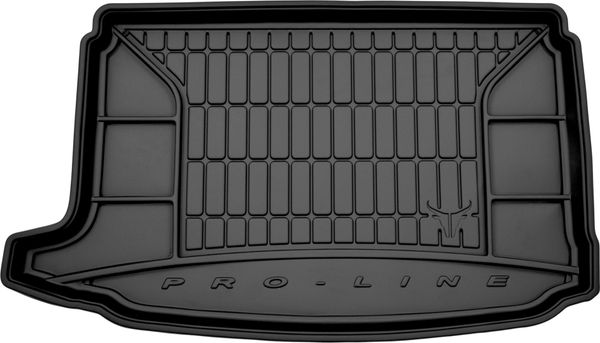 Гумовий килимок у багажник Frogum Pro-Line для Volkswagen Polo (mkV)(хетчбек) 2009-2017 (верхній рівень)(багажник) - Фото 1