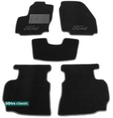 Двухслойные коврики Sotra Classic Black для Ford Mondeo (mkIV) 2007-2011