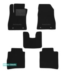 Двухслойные коврики Sotra Classic Black для Nissan Sentra (mkVII)(B17) 2012-2019