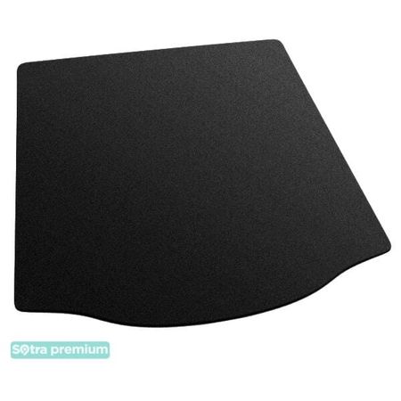 Двошарові килимки Sotra Premium Black для Ford Focus (mkIII)(седан)(багажник) 2011-2018 - Фото 1