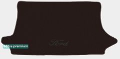 Двошарові килимки Sotra Premium Chocolate для Ford Fiesta (mkV)(5-дв.)(багажник) 2002-2008 - Фото 1