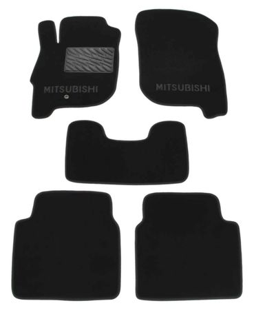 Двошарові килимки Sotra Custom Premium Black для Mitsubishi Galant (mkIX) 2004-2012 - Фото 1