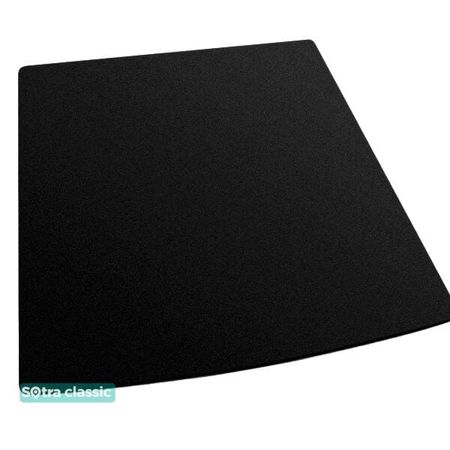 Двошарові килимки Sotra Classic Black для SsangYong Rexton (mkI)(складений 3 ряд)(багажник) 2001-2006 - Фото 1