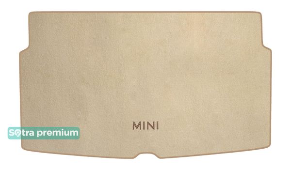 Двошарові килимки Sotra Premium Beige для Mini Paceman (mkI)(R61)(верхній)(багажник) 2012-2016 - Фото 1