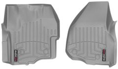 Коврики Weathertech Grey для Ford Super Duty (extended & double cab)(mkIII)(with 4x4 shifter)(raised dead pedal)(1 row) 2012-2016 automatic