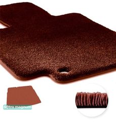 Двошарові килимки Sotra Magnum Red для Volkswagen Golf (mkVI)(хетчбек)(із запаскою)(багажник) 2008-2012