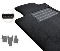 Двошарові килимки Optimal для Volkswagen Transporter / Caravelle / Multivan (T5-T6)(1 ряд - 2 места)(4 кліпси)(1 ряд) 2003→ - Фото 1