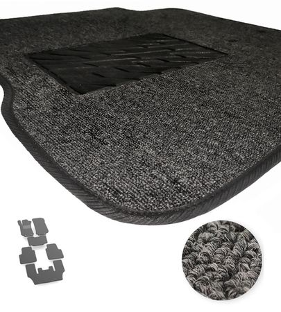Текстильні килимки Pro-Eco Graphite для Mercedes-Benz R-Class (V251)(long)(1-2-3 ряд) 2006-2012 - Фото 1