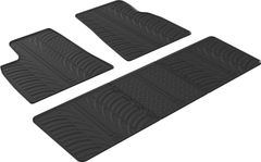 Резиновые коврики Gledring для Tesla Model S (mkI) 2014-2015