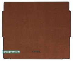 Двошарові килимки Sotra Premium Terracotta для Opel Grandland (mkI)(верхній рівень)(багажник) 2017→