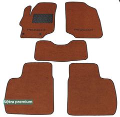 Двошарові килимки Sotra Premium Terracotta для Peugeot 301 (mkI) 2012→