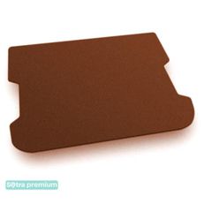 Двухслойные коврики Sotra Premium Terracotta для Citroen C4 Picasso (mkI)(2 выреза)(багажник) 2006-2013