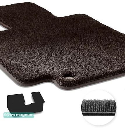 Двошарові килимки Sotra Magnum Black для BMW X7 (G07)(7 місць)(3 ряд) 2018→ - Фото 1