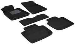 Тришарові килимки Sotra 3D Premium 12mm Black для Lexus GS (mkIII)(задній привід) 2005-2010 - Фото 1