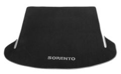 Двухслойные коврики Sotra Custom Classic Grey для Kia Sorento (mkII)(7 мест)(багажник) 2009-2015