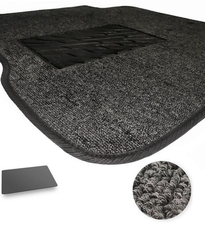 Текстильні килимки Pro-Eco Graphite для Chery QQ / S11 (mkI)(багажник) 2003-2015 - Фото 1