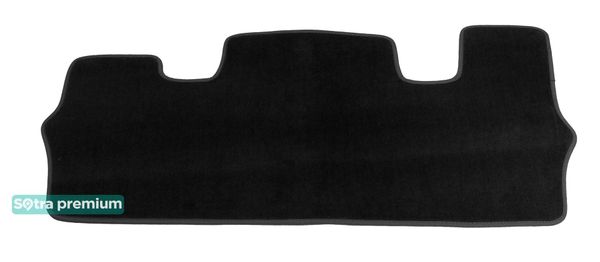 Двухслойные коврики Sotra Premium Black для Toyota Sequoia (mkII)(3 ряд) 2007-2022 - Фото 1