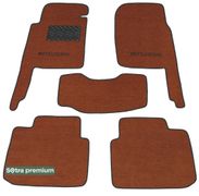 Двошарові килимки Sotra Premium Terracotta для Mitsubishi Pajero (mkII)(3-дв.) 1991-2000 - Фото 1