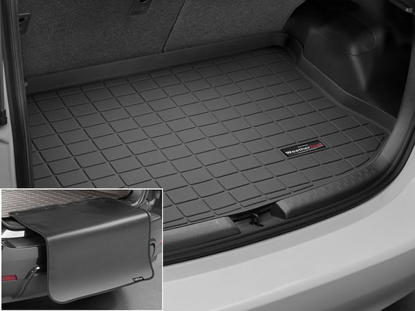 Килимок из захистом WeatherTech Black для Toyota Prius C (mkI)(hatch)(trunk) 2012→ - Фото 2
