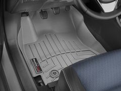 Коврики WeatherTech Grey для Toyota Corolla (mkXI)(E170)(with heating vens under front seats)(1 row) 2013-2016 manual (USA) - Фото 2