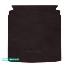 Двошарові килимки Sotra Premium Chocolate для Volkswagen CC (mkI) / Passat CC (mkI)(багажник) 2008-2017
