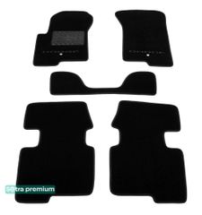 Двухслойные коврики Sotra Premium Black для Dodge Caliber (mkI) 2007-2012