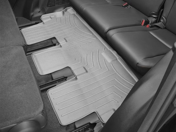 Коврик WeatherTech Grey для Toyota Highlander (mkIII)(2 row bench seats)(3 row) 2013-2019 - Фото 2