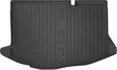 Гумовий килимок у багажник Frogum Dry-Zone для Ford Fiesta (mkVI)(хетчбек) 2008-2017 (без дворівневої підлоги)(з регульованими задніми сидіннями)(з бічними нішами)(багажник) - Фото 1