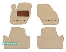 Двошарові килимки Sotra Premium Beige для Volvo S60 (mkII) / V60 (mkII) 2010-2018 - Фото 1