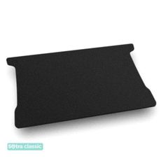 Двошарові килимки Sotra Classic Black для BMW i3 (I01)(не перекриває пластик)(багажник) 2013-2022