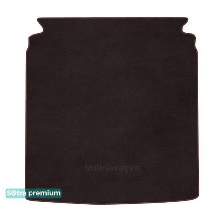 Двошарові килимки Sotra Premium Chocolate для Volkswagen CC (mkI) / Passat CC (mkI)(багажник) 2008-2017 - Фото 1