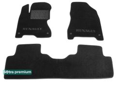 Двошарові килимки Sotra Premium Black для Renault Koleos (mkI) 2007-2016