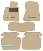 Двошарові килимки Sotra Premium Beige для Honda Legend (mkIV) 2006-2008 - Фото 1
