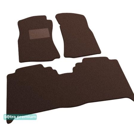 Двухслойные коврики Sotra Premium Chocolate для Nissan Pathfinder (mkI) / Terrano (mkI)(WD21) 1986-1995 - Фото 1