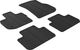 Резиновые коврики Gledring для BMW X3 (G01) 2017→ АКПП