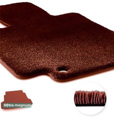 Двошарові килимки Sotra Magnum Red для Kia Cerato (mkI)(седан)(багажник) 2009-2013