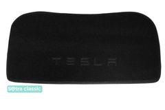 Двошарові килимки Sotra Classic Black для Tesla Model 3 (mkI)(рівна поверхня)(передній багажник) 2017-2020