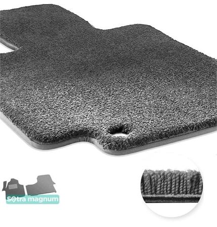 Двошарові килимки Sotra Magnum Grey для Volkswagen Crafter (mkI)(1 ряд - 2 місця)(1 ряд) 2006-2016 - Фото 1