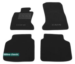 Двухслойные коврики Sotra Classic Black для BMW 7-series (F02)(long) 2009-2015