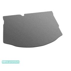 Двошарові килимки Sotra Premium Grey для Citroen C3 (mkII)(багажник) 2009-2016