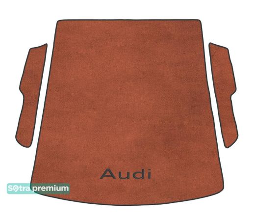 Двошарові килимки Sotra Premium Terracotta для Audi A8/S8 (mkIV)(D5)(long)(багажник) 2017→ - Фото 1