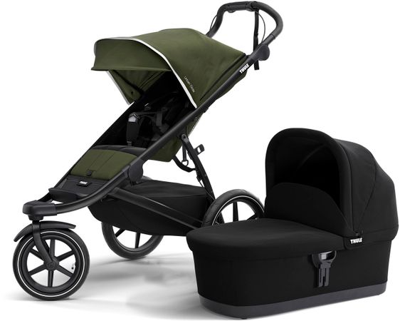 Дитяча коляска з люлькою Thule Urban Glide 2 (Cypress Green) - Фото 1