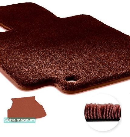 Двошарові килимки Sotra Magnum Red для Suzuki Baleno (mkI)(універсал)(багажник) 1995-1999 - Фото 1