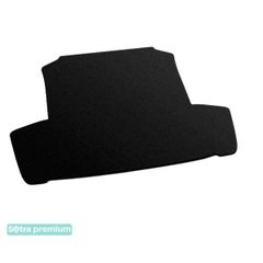 Двухслойные коврики Sotra Premium Black для Seat Cordoba (mkII)(багажник) 2002-2008