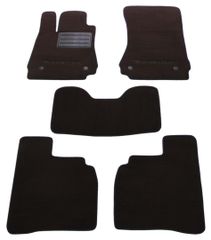 Двошарові килимки Sotra Custom Premium 10мм Chocolate для Mercedes-Benz S-Class (W221)(long) 2006-2013