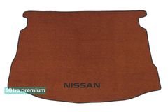 Двошарові килимки Sotra Premium Terracotta для Nissan Qashqai (mkI)(з докаткою)(багажник) 2007-2013