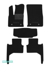 Двухслойные коврики Sotra Classic Black для Toyota Land Cruiser (J300) 2021→