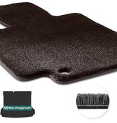 Двошарові килимки Sotra Magnum Black для Volkswagen ID.4 (mkI)(нижній)(багажник) 2020→ - Фото 1