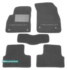Двухслойные коврики Sotra Premium Grey для Chevrolet Cruze (mkI) 2008-2016
