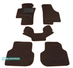 Двошарові килимки Sotra Premium Chocolate для Volkswagen Jetta (mkVI)(A6) 2010-2018 (USA)